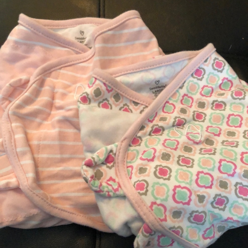 2 Swaddle Me sleep sacks